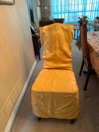 Yellow Chair Covers for Diningroom