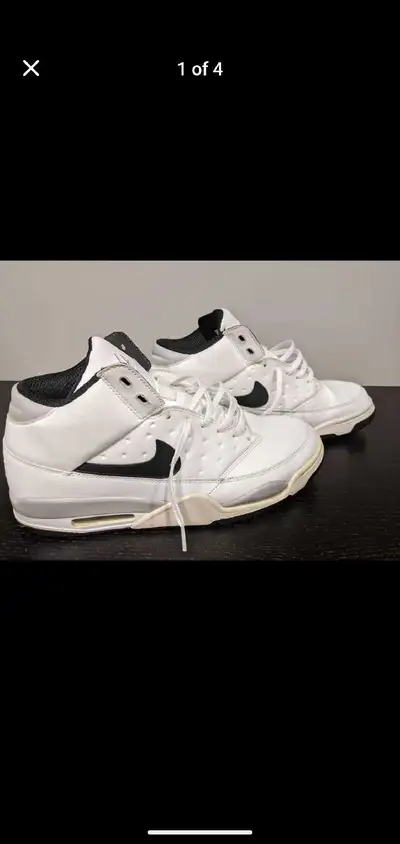 Nike Air Flight Classic Men Size 12 Sneaker ShoesWhite Grey , View more