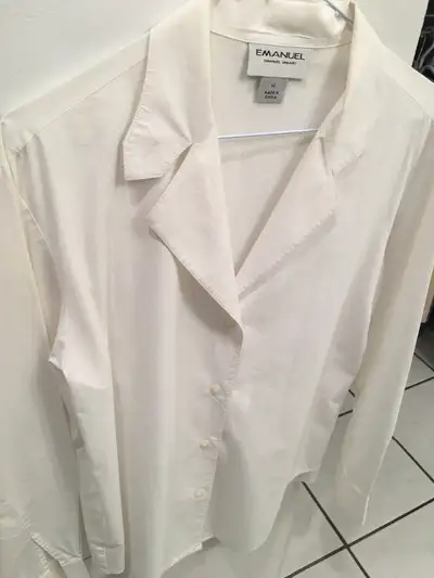 Women’s white, cotton shirt, View more