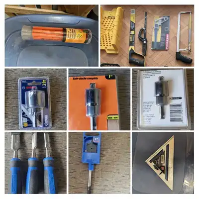 Wood tools - saw mitter chisels, View more