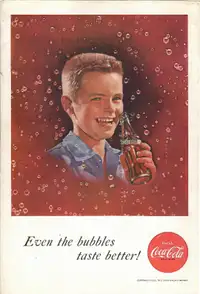 Vintage 1956 Coca Cola Advertisement