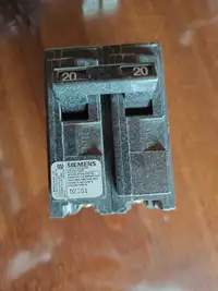 Siemens 20 amp breaker 