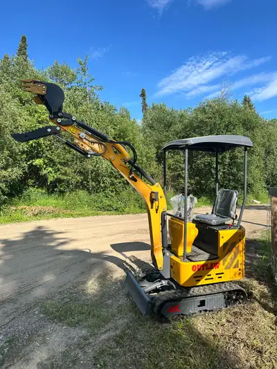 JUST ARRIVED -30 new 13 and 15 models - custom ordered Plus tax 2025 new Outlaw OG13 mini excavator...