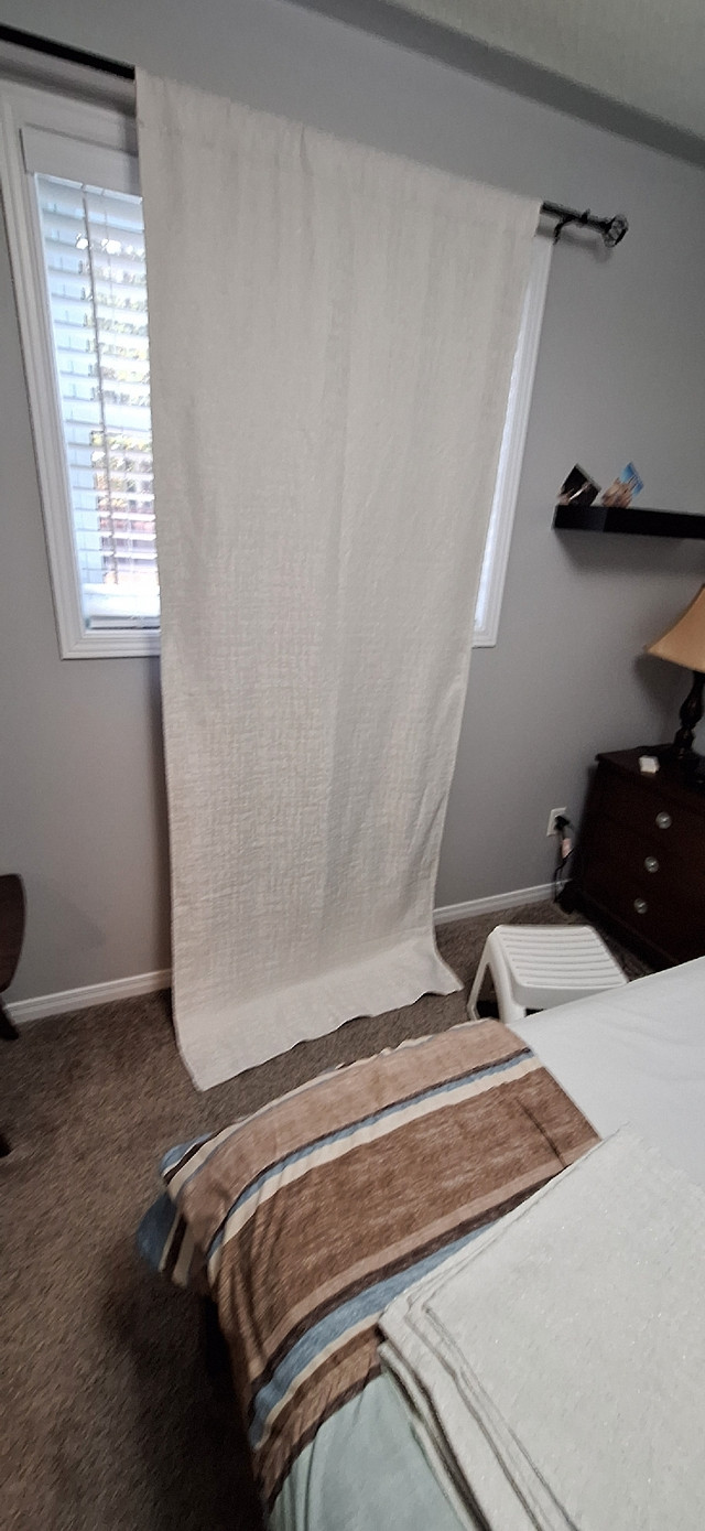 Rachel Zoe Drapes Excellent Condition. in Window Treatments in Petawawa