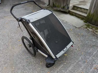 Thule Chariot lite 2 plus ski kit, double stroller and bike kit, View more