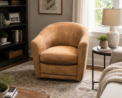 Natuzzi Italia 360 degree swivel chair, View more