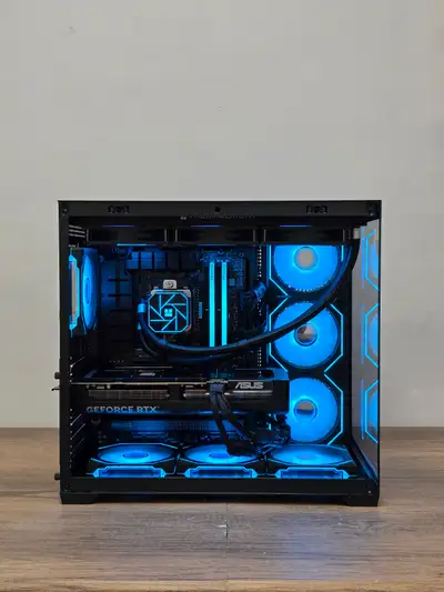 RTX 5070ti Gaming PC┃Ryzen 7 7800X3D┃32GB 6000MHZ CL30┃1TB NVMe~, View more