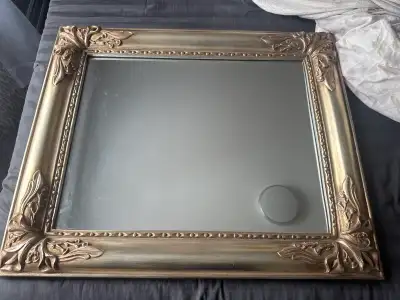 Large Ornate Vintage-Style Mirror, View more