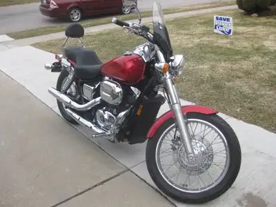 Please buy my beautiful 2003 Honda Shadow Spirit 750. I am turning 75 years old this year and I just...