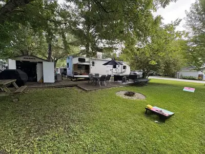 End of season sale Priced to sell! FOR SALE – $25000 Including this years park fees (value $5k) Lot...