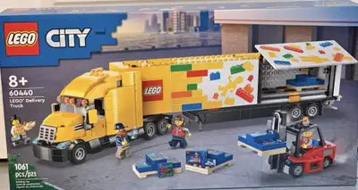 Lego City Yellow Delivery Truck 60440 brand new, View more