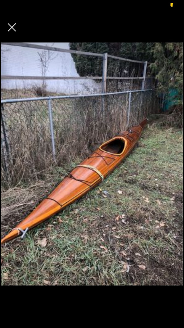 Hand made Cedar Kayak - ocean worthy and lake readyHand made Ced in Hobbies & Crafts in Kelowna - Image 4