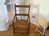 fauteuil québécois antique fin 18e siècle
