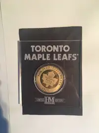 NHL Toronto Maple Leafs Monnaie Highland Mint Hockey Collection