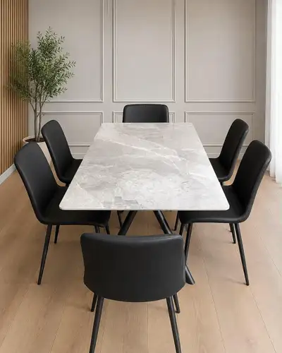 Modern Marble Dining Set, View more