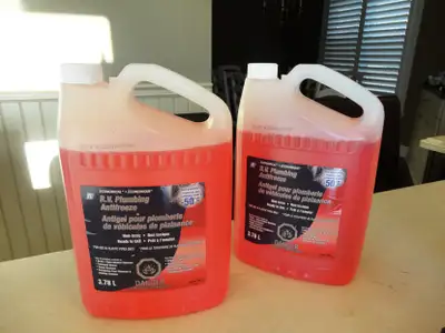 I have Two (2) Full 3.78L Jug Containers of Rechchem Recreational Vehicle R V Camper Trailer Plumbin...