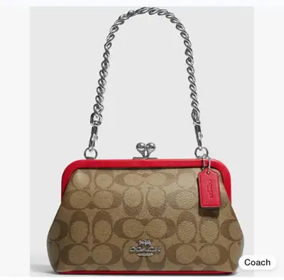 COACH Nora Kisslock Handbag {LIKE NEW} $130 This Weekend Only!, View more