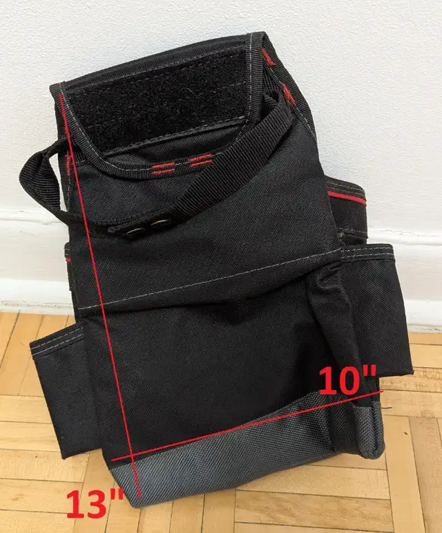 HUSKY CARPENTER'S RIG Utility Tool Belt Pouch Bag DEAD ON TOOLS in Hand Tools in City of Toronto - Image 3