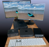 Mac Mini workstation for print, web and video design