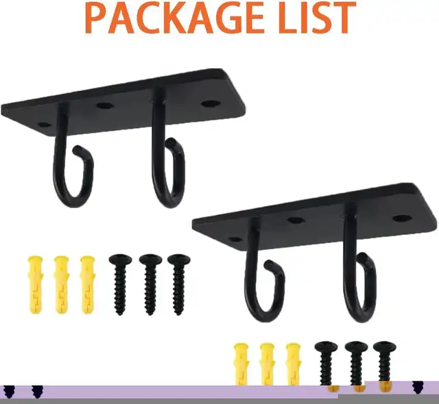 Space Saving Wall Mount Clips for Resistance Bands Workout in Exercise Equipment in City of Toronto - Image 6