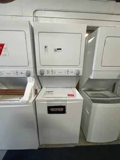 NEW Frigidaire Electric Stacked Laundry Center (Stacker), View more