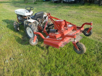 Japanese Iseki diesel 4x4 PTO 3 point yard tractor