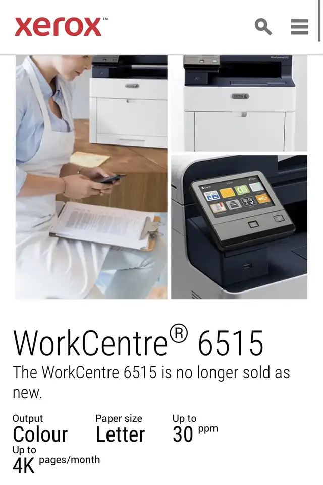 Xerox multifunction printer/copier in Printers, Scanners & Fax in St. Catharines - Image 9