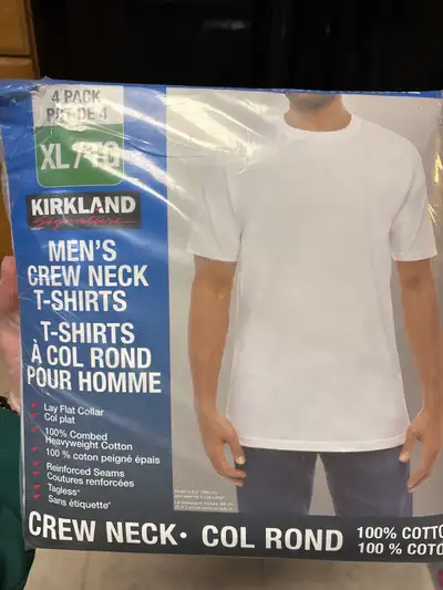 Kirkland T-Shirts 4 Pack (NEW), View more