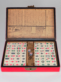 Mahjong Set 144+2 pieces boxed