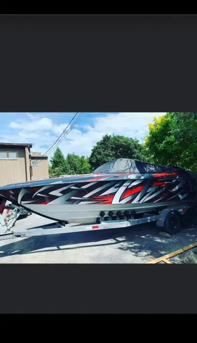 1989 Doral phaser 350 Merc cruiser with 3 inch dual haul exhaust 23 foot . great trailer. Will inclu...