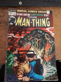 The Man-Thing April 1974 #4 Marvel Comic