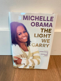 Michelle Obama's Hardcover Book: The Light We Carry
