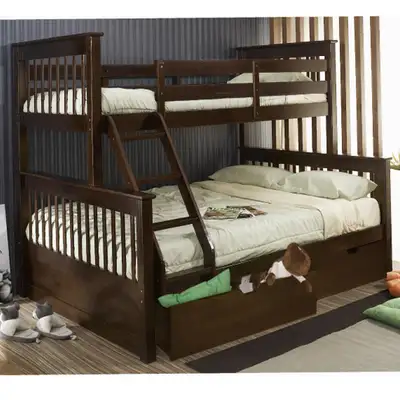 Solid Pine Bunk Bed Sale – Durable & Stylish – 30% OFF All Sizes, View more