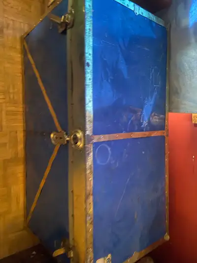 steamer trunk, View more