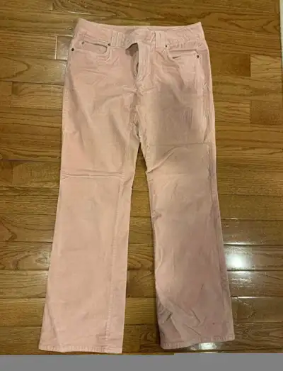 Pink Suedeish pants size 11, View more