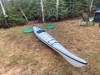 Kayak de mer en fibres 17 pieds