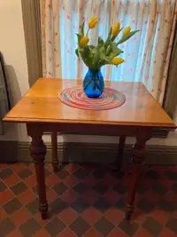 Unique small antique table