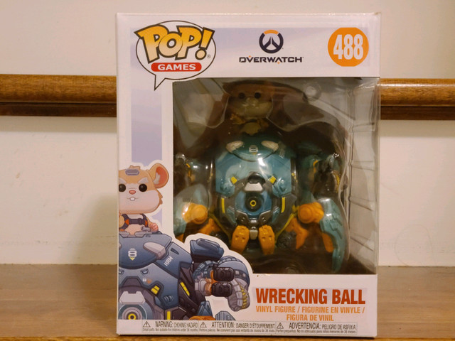 Funko POP! Games: Overwatch - Wrecking Ball in Toys & Games in City of Halifax