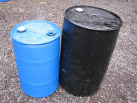 Rain Collection Barrels   CLEAN