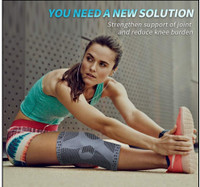 NEENCA Knee Brace with Side Stabilizers & Patella Gel Pads,