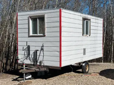 16x6 office Propane heat New tires New floor New jack New door