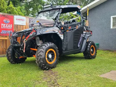 This RZR has everything you need, most all accessories are Polaris OEM. Electric Power Steering, Pol...
