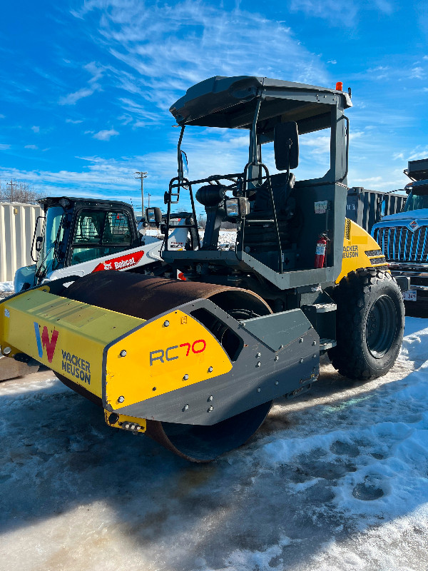 2018 Wacker RC-70 Ride on roller Smooth drum compactor dans Autres équipements commerciaux et industriels  à Moncton - Image 3