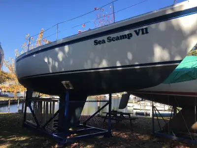 Sea Scamp VII is a well-built and highly regarded 1985 CS 36 Traditional offering a strong balance o...