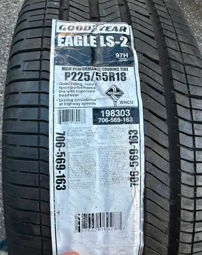 ⭐️ SINGLE TIRE - 100% BRAND NEW TREAD HIGH PERFORMANCE ALL SEASON ⚠️ ONLY 1 TIRE AVAILABLE ⚠️ ONLY 1...