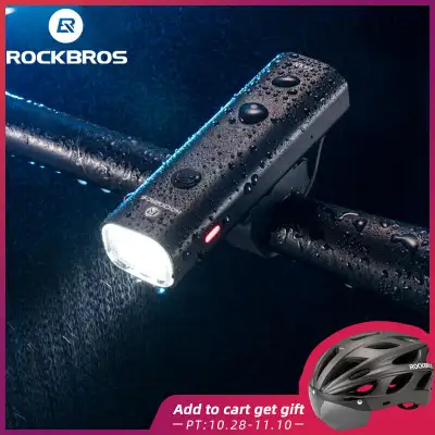 ROCKBROS – Lumière de vélo étanche et rechargeable par USB, lamp, View more