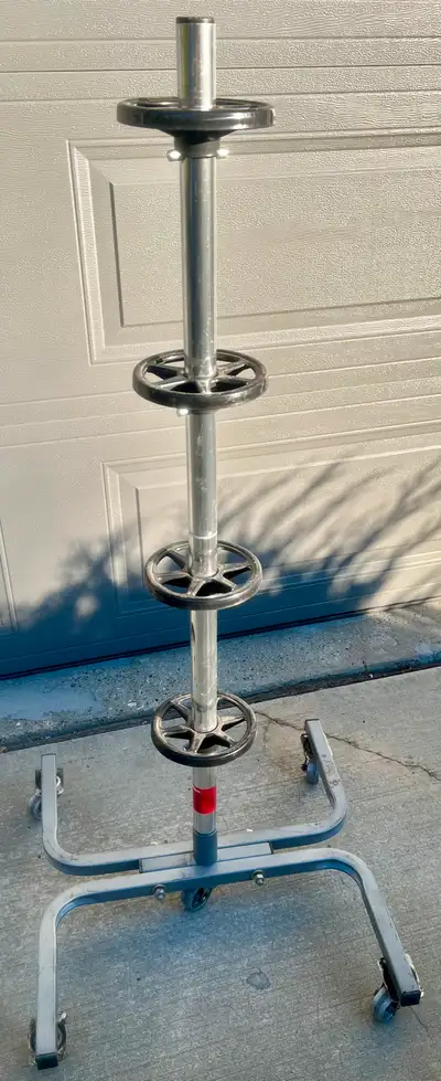 Tire rack holds up to 4 tires. Asking $60. Must pick up. Located on the southwest side of the city i...