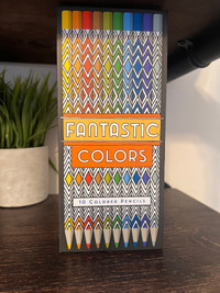 Brand new Fantastic Colors 10 pack pencils 
