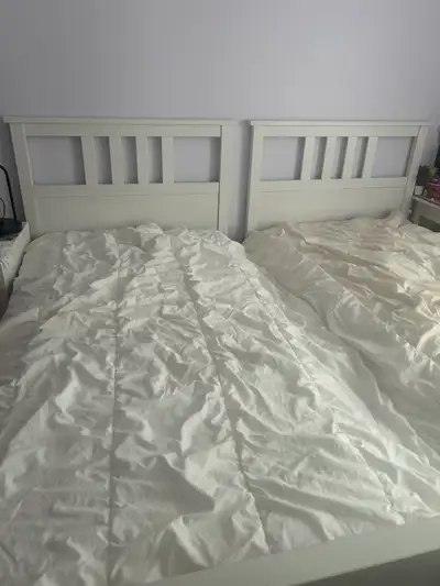 Lit simple HEMNES de IKEA 1 place/ Single bed IKEA HEMNES, View more