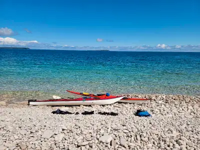 Kayak de mer fibre de verre seaward navigator , View more
